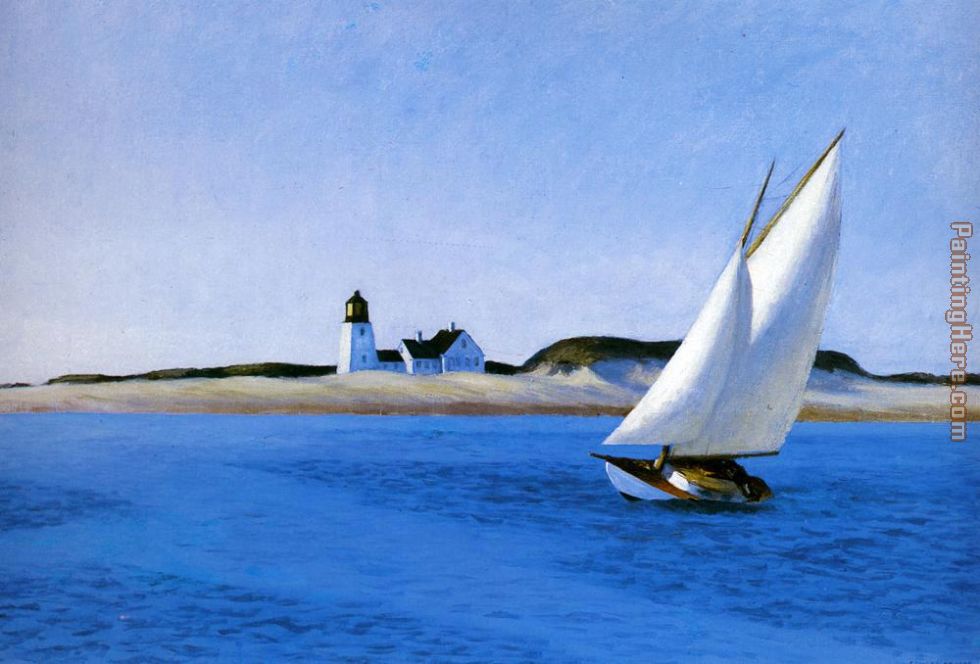 The Long Leg painting - Edward Hopper The Long Leg art painting